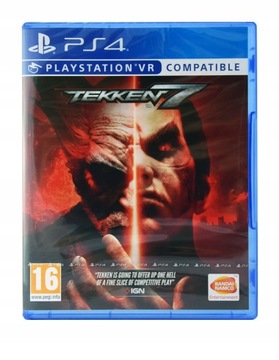 TEKKEN 7 / PS4 PS4 VR / PS5 / OKŁADKA ANGIELSKA / PŁYTA