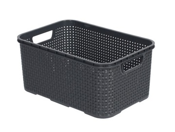 КНИЖНЫЙ ШКАФ, СУНДУК, ПОЛКА ШКАФА С 5 КОРЗИНАМИ, РОТАНД БРАНК