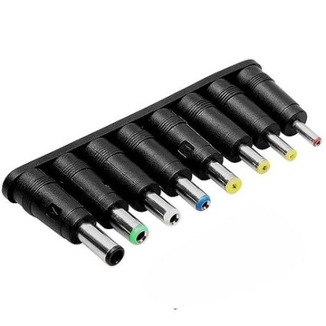 Zestaw 8szt adapterów DC Jack Przejściówka