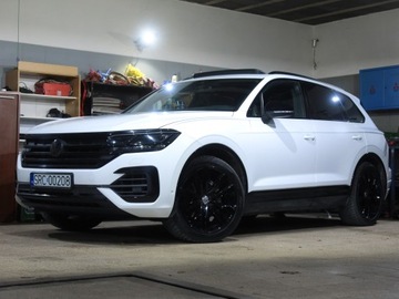 Volkswagen Touareg III SUV 3.0 V6 SCR TDI 286KM 2019 VW Touareg R-Line PL Full Wentyle Masaż Dynaudio Panorama Dociąg Matrix Hak, zdjęcie 29