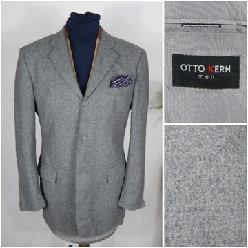 OTTO KERN uk42 eu52 Large L męska marynarka casual tweed jodełka