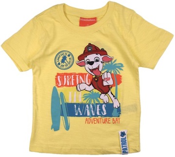 T-SHIRT KOSZULKA PSI PATROL MARSHALL CHŁOPIĘCY KRÓTKI RĘKAW 122 P19