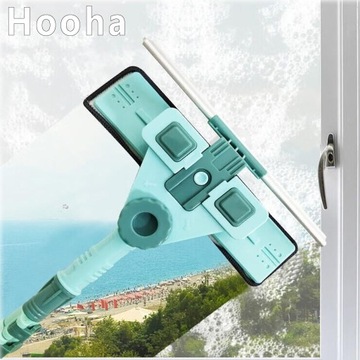 ТЕЛЕСКОПИЧЕСКИЙ СКРЕБОК ДЛЯ ОЧИСТКИ ОКОН 3 В 1