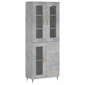 VidaXL odcienie szarości 34 x 69,5 x 180 cm