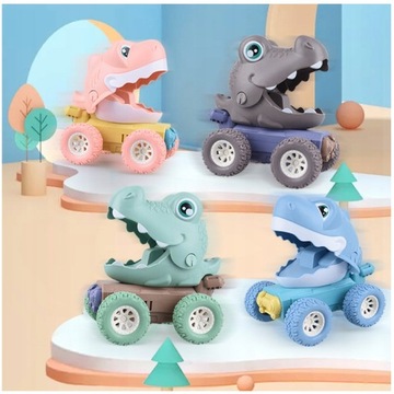 МАШИНКА ДИНОЗАВР МАШИНКИ ДЛЯ ДЕТЕЙ, пластик