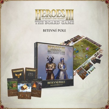 Desková hra Heroes of Might & Magic III CZ - Bitevní pole (rozšíření)