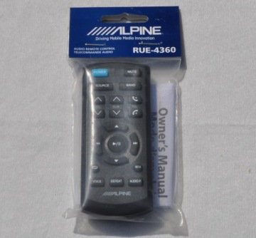 БЕСПРОВОДНОЙ ПУЛЬТ ДИСТАНЦИОННОГО УПРАВЛЕНИЯ ALPINE RUE-4360 ДЛЯ РАДИОСТАНЦИЙ И СТАНЦИЙ ALPINE