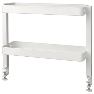 IKEA VATTENKAR półka na biurko biała 49x15
