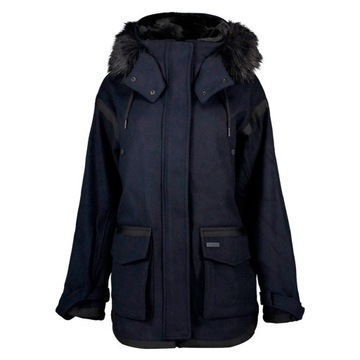 Kurtka parka damska Superdry granatowa S