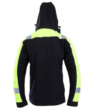 РАБОЧАЯ КУРТКА SOFTHELL ВОДОНЕПРОНИЦАЕМАЯ С КАПЮШОНОМ, УДОБНАЯ, ВЫСОКОГО КАЧЕСТВА, размер 3XL.