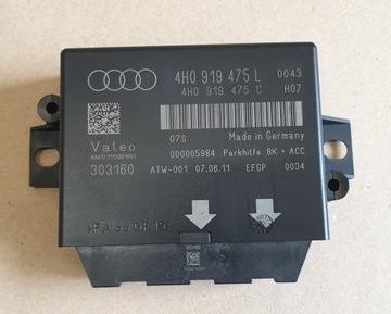 MODUL ŘÍZENÍ PDC AUDI A6 C7 A7 4G A8 D4 OE