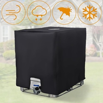 POKROWIEC OCHRONNY NA ZBIORNIK NA WODĘ 1000L POKRYWA POJEMNIKA NA ZBIORNIK