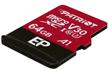 PATRIOT EP 64 ГБ micro SD XC CL10 UHS U3 A1 V30