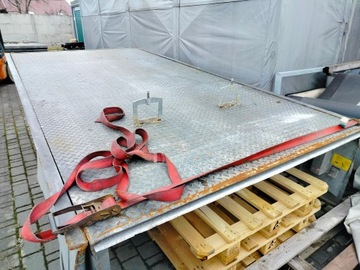 Оцинкованная погрузочная рампа Hafa 2,00м х 4,00м 6Т