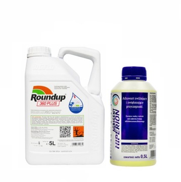 ROUNDUP 360 PLUS 5L BAYER + HIPERION 0,5L AGRIGENT
