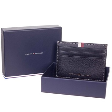 TOMMY HILFIGER MĘSKI CARDHOLDER CC HOLDER CZARNY