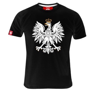 Koszulka MĘSKA PATRIOTYCZNA Bóg Honor Ojczyzna AK
