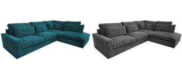 COBRA угловой диван с подушками, очень мягкий