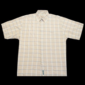 BEN SHERMAN _ FIRMOWA KRÓTKA KOSZULA Z LOGO _ L/XL