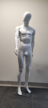 МАНЕКЕН В ПОЛНУЮ ТЕЛУ, БЕЛЫЙ БЛЕСК