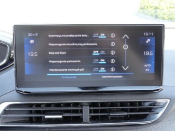 Peugeot 3008 II Crossover Facelifting  1.5 BlueHDi 130KM 2021 Peugeot 3008 Allure Navi Skora Led 97 Tys Km Alu 18 Keyless Go Kamery 2021, zdjęcie 16