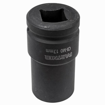 УДАРНАЯ НАСАДКА 3/4 17 мм 4-УГЛОВАЯ КВАДРАТНАЯ ДЛИНА 68 ММ CR-MO