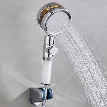 БОЛЬШОЙ 2-ФУНКЦИОНАЛЬНЫЙ ДУШЕВОЙ РУЧКА С ТУРБИННЫМ ВЕНТИЛЯТОРОМ + ЭКО-ФИЛЬТР