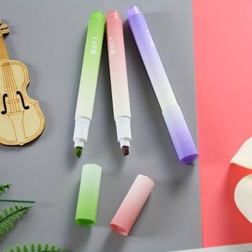 Хайлайтеры, набор пастельных маркеров, 12 цветов