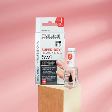 Eveline Cosmetics Nail Therapy utwardzacz 5w1