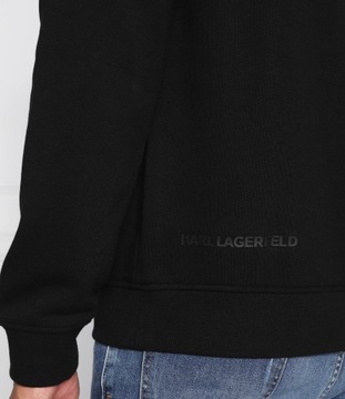 KARL LAGERFELD bluza | Regular Fit czarna