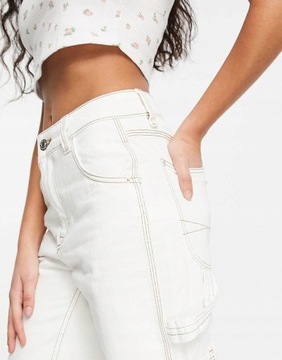 SPODNIE JEANSOWE DAMSKIE Bershka _ZT XL