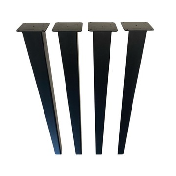 Nogi metalowe do stołu biurka loft industrial 72cm 4szt