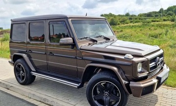 Mercedes Klasa G W463 Off-roader Facelifting 2015 G 350d 245KM 2017 Mercedes-Benz Klasa G G350 Full Pakiet AMG LED 7 foteli Kamera Hak 3.0, zdjęcie 2