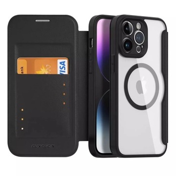 DUX DUCIS Skin X Pro futerał z klapką z MagSafe do Apple iPhone 14 Pro Max