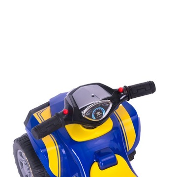 Goodyear Quad ride-on, интерактивный руль, синие звуки