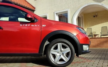 Dacia Sandero II Hatchback 5d TCe  90KM 2015 Dacia Sandero Stepway JAK NOWA Nawigacja Czujniki Parkowania Tempomat Komp, zdjęcie 31