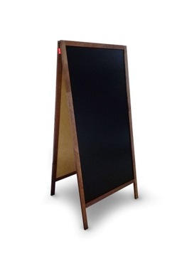 Potykacz reklamowy kredowy czarny 120 x 60 cm