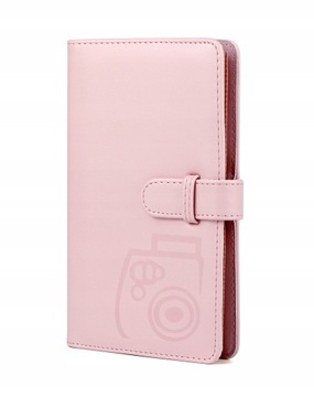 Чехол-чехол для Fuji INSTAX Mini 11 + АЛЬБОМ на 96 фотографий РОЗОВЫЙ