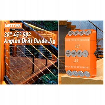 Направляющая для углового сверла Алюминиевый сплав 30