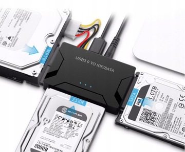 АДАПТЕР АДАПТЕР-ПРЕОБРАЗОВАТЕЛЬ SATA/IDE USB 3.0