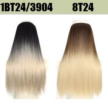 FLIP-IN HAIR - наращивание на клипсах без зажимов на длинной прямой, 60 СМ