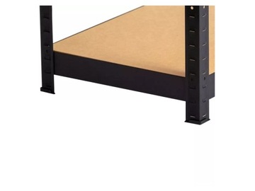 СТЕЛЛАЖ 3В1 ЧЕРНЫЙ ОЦИНКОВАННЫЙ 180x90x40