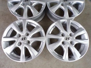 4× DISK HLINÍK HYUNDAI OE I10 II 5.5" X 14" 4X100 ET 47