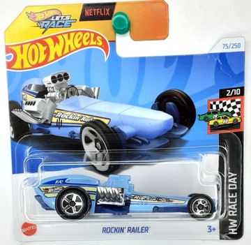 HOT WHEELS ROCKIN' RAILER HW RACE DAY NOWY 2024