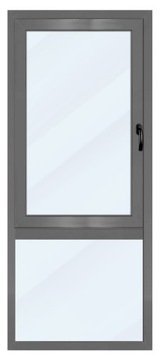 Okno aluminiowe Okna z aluminium małopolska polska 100cm x 230 cm Na Wymiar