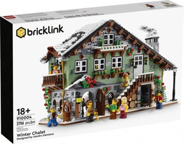 LEGO Bricklink 910004 Zimowy domek SOLIDNE PAKOWANIE!
