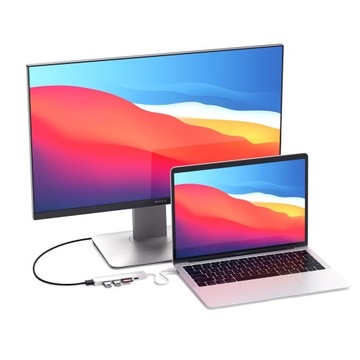 Адаптер SATECHI Slim Type-C v2 — USB HDMI USB-C 4k