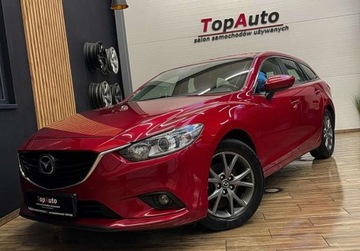 Mazda 6 III Kombi 2.0 SKYACTIV-G 145KM 2015 Mazda 6 2.0 NAVI bezwypadkowa MANUAL zarejestrowana 2.0 Benzyna, zdjęcie 13