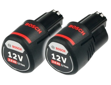 SZLIFIERKA OSCYLACYJNA GSS 12V-13 BOSCH 2x2,0Ah L-BOXX + 3 TALERZE