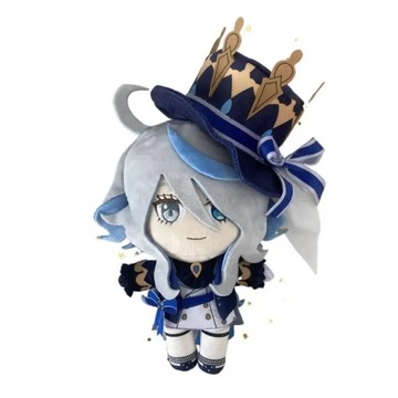 Gra Anime Genshin Impact Black Furina Cosplay Focalors czapka do włosów kom
